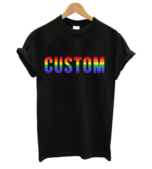 Custom Rainbow Shirt