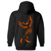 burung phoenix hoodie