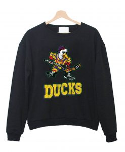 Classic Mighty Ducks Logo Crewneck Sweatshirt