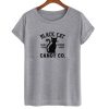 Black Cat Candy Halloween T-Shirt