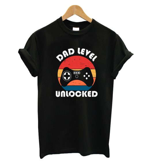 Dad Level Unlocked T-Shirt