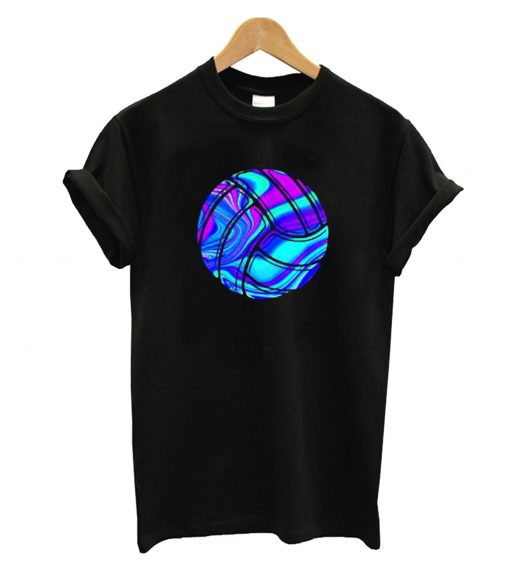 Volleyball Different Color T-Shirt