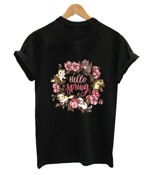 Hello Spring! (cats) T-Shirt