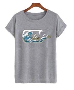 Hokusai Ship In a Bottle T-Shirt