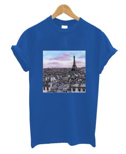 Paris in Blue T-Shirt