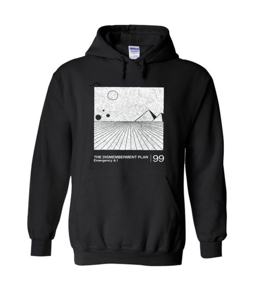 The Dismemberment Plan Minimalist Graphic Artwork Design Hoodie