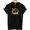 vintage Halloween Black Cat T-Shirt