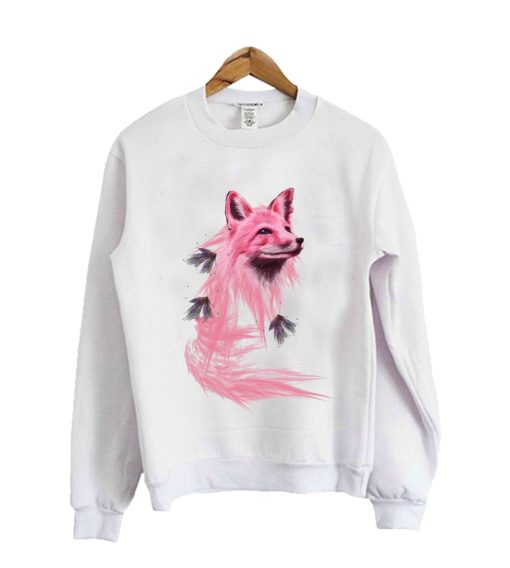Pink Wild Fox Sweatshirt