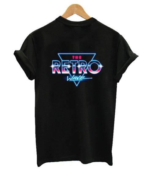 Synthwave typography Art T-Shirt'