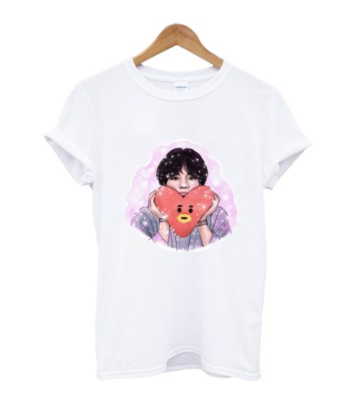 V BTS and Tata BT21 T-Shirt