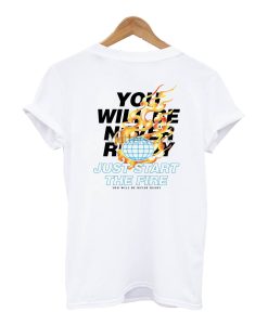 Typographic Slogan Poster T-Shirt '