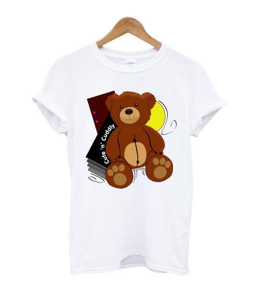 Teddy Bear Canvas Print T-Shirt'