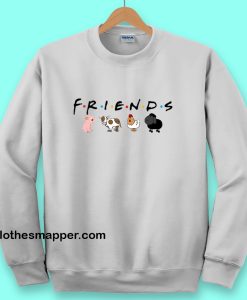 Friends Not Food Sweatshirt