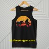 Funny Bigfoot Sasquatch & Unicorn Tanktop