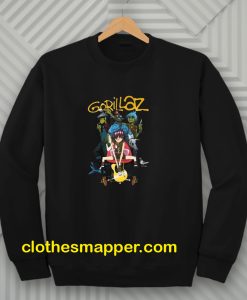 Gorillaz Band Unisex Sweatshirt