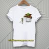 Pocket Baby Yoda Hunting Frog Star Wars T-Shirt