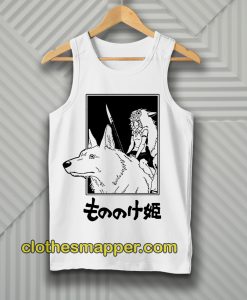 Princess Mononoke Tee Inspired by the anime Tanktop