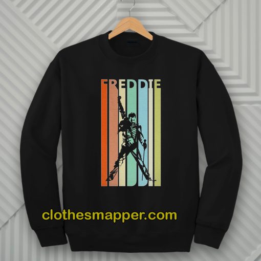 Retro Freddie Mercury Sweatshirt