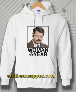Ron Swanson Woman of the Year Parks and Recreation Hoodie