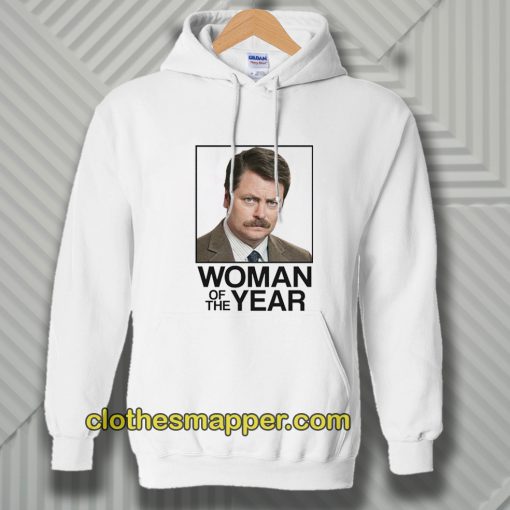 Ron Swanson Woman of the Year Parks and Recreation Hoodie