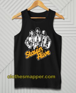 Stayin Alive Bee Gees Tank Top