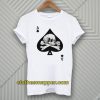 Ace of Spades Skull Poker Tee