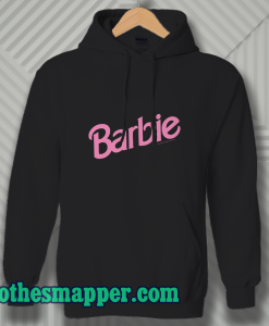 Barbie Pink Logo Hoodie