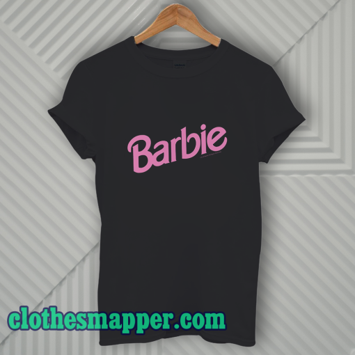 Barbie Pink Logo T Shirt