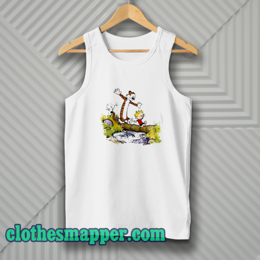 Calvin Doing Hobbes Tanktop