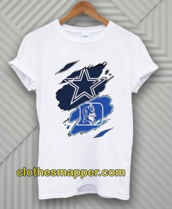 Dallas Cowboys And Duke Blue Devils T-Shirt