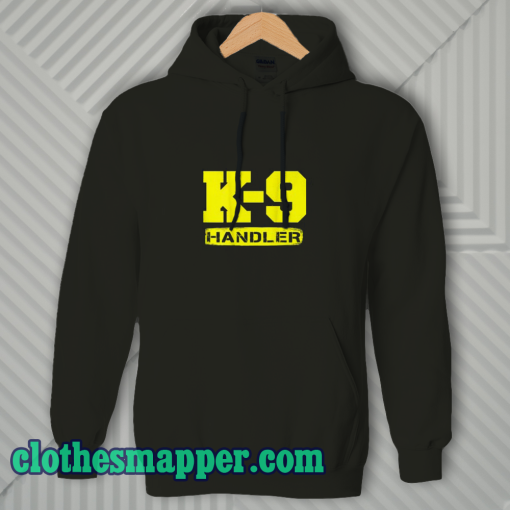 Dog Handler Logo K9 Hoodie