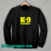 Dog Handler Logo K9 Sweatshirt