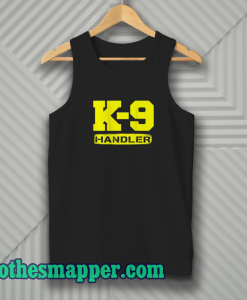 Dog Handler Logo K9 Tank Top