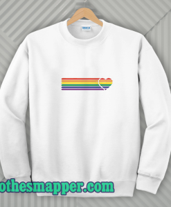 Gay Pride Rainbow Colour Sweatshirt