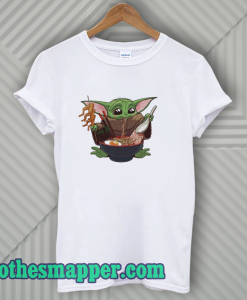 Baby Yoda Eat Ramen T Shirt