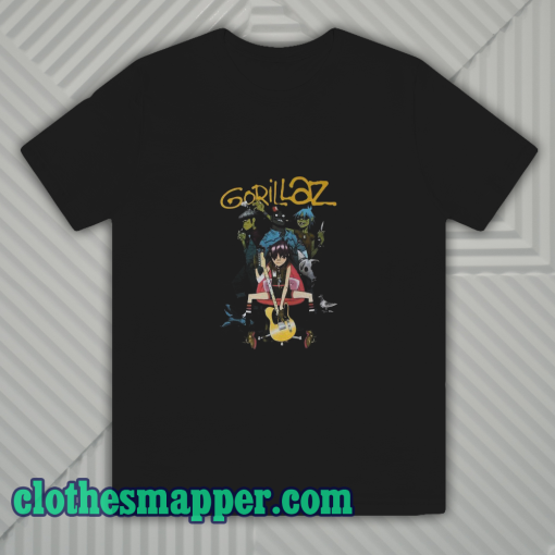 Gorillaz Band Unisex T Shirt