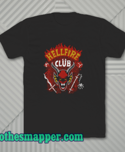 Hellfire Club Starnger Things T-Shirt