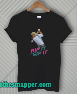 John Daly Rip It And Sip It T-Shirt