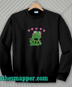 Kermit In Love sweatshirt