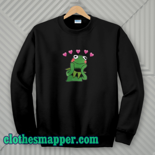 Kermit In Love sweatshirt