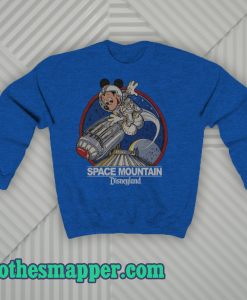 Space Mountain Mickey Mouse Sweatshirt