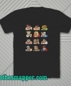 Street Fighter Losing Face T-Shirt