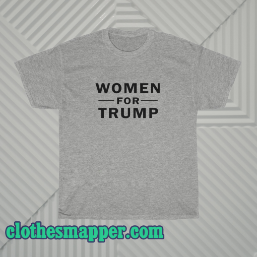 Women For Trump Pink T-Shirt