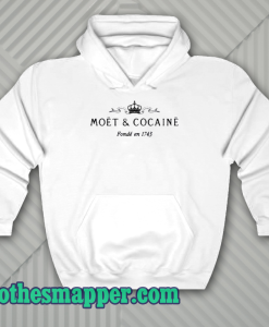 narcotics moet and cocaine hoodie