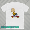 Charlie Brown Skateboard T-Shirt (back)