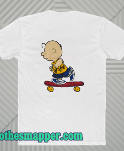 Charlie Brown Skateboard T-Shirt (back)