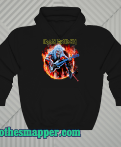 Eddie Bass Iron Maiden Hoodie