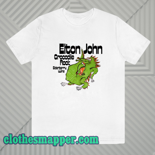 Elton John Crocodile Rock T Shirt