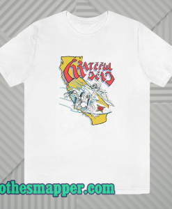 Grateful Dead Vintage Surfing 1987 T Shirt