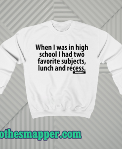 High School Sweatshirt